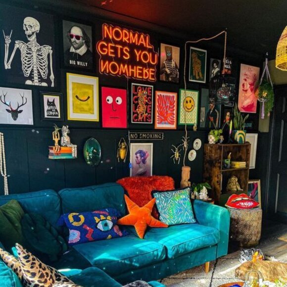 NORMAL GETS YOU NOWHERE Pink Red Neon Light LED Wall Indoor Room Dorm Decor - Picture 6 of 17